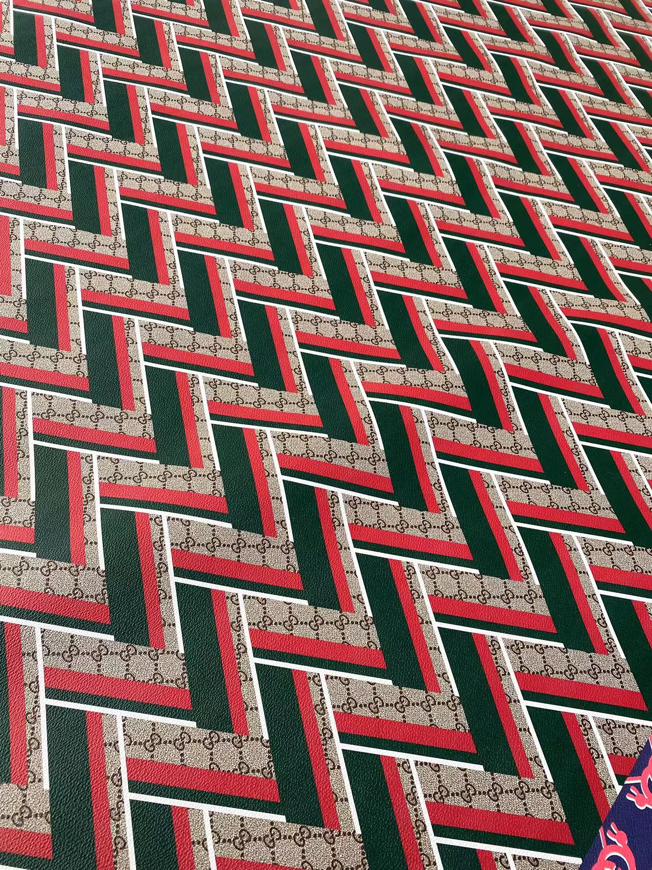 New GUCCI Faux Leather Sheet for Crafts Shoes DIY