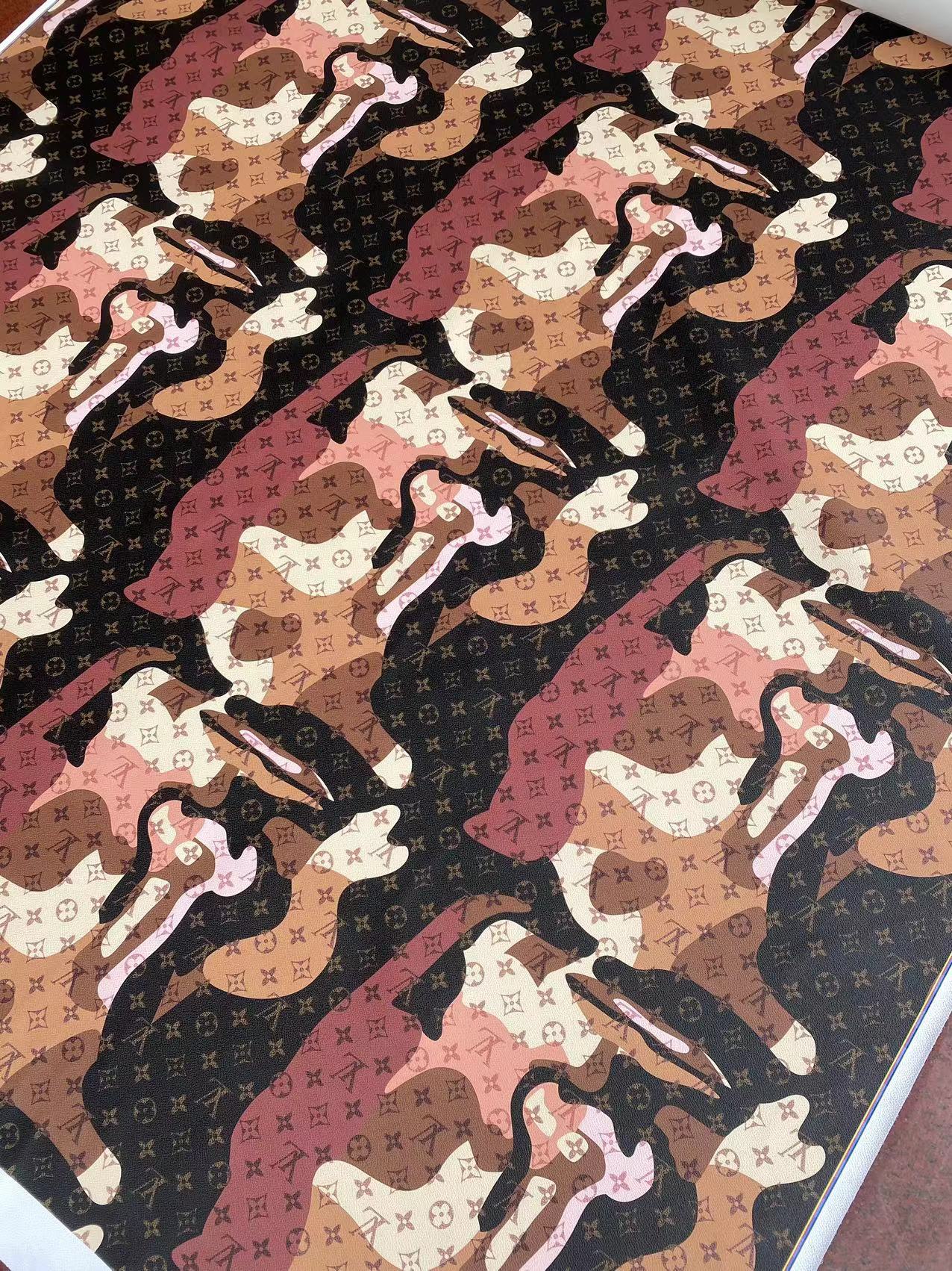 New Camo Louis Vuitton Leather for Handbag