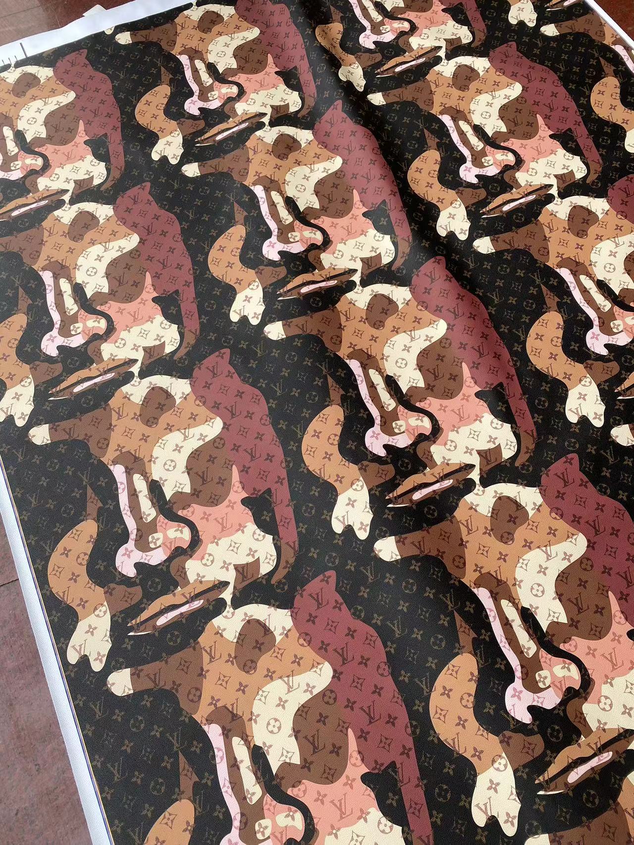 New Camo Louis Vuitton Leather for Handbag