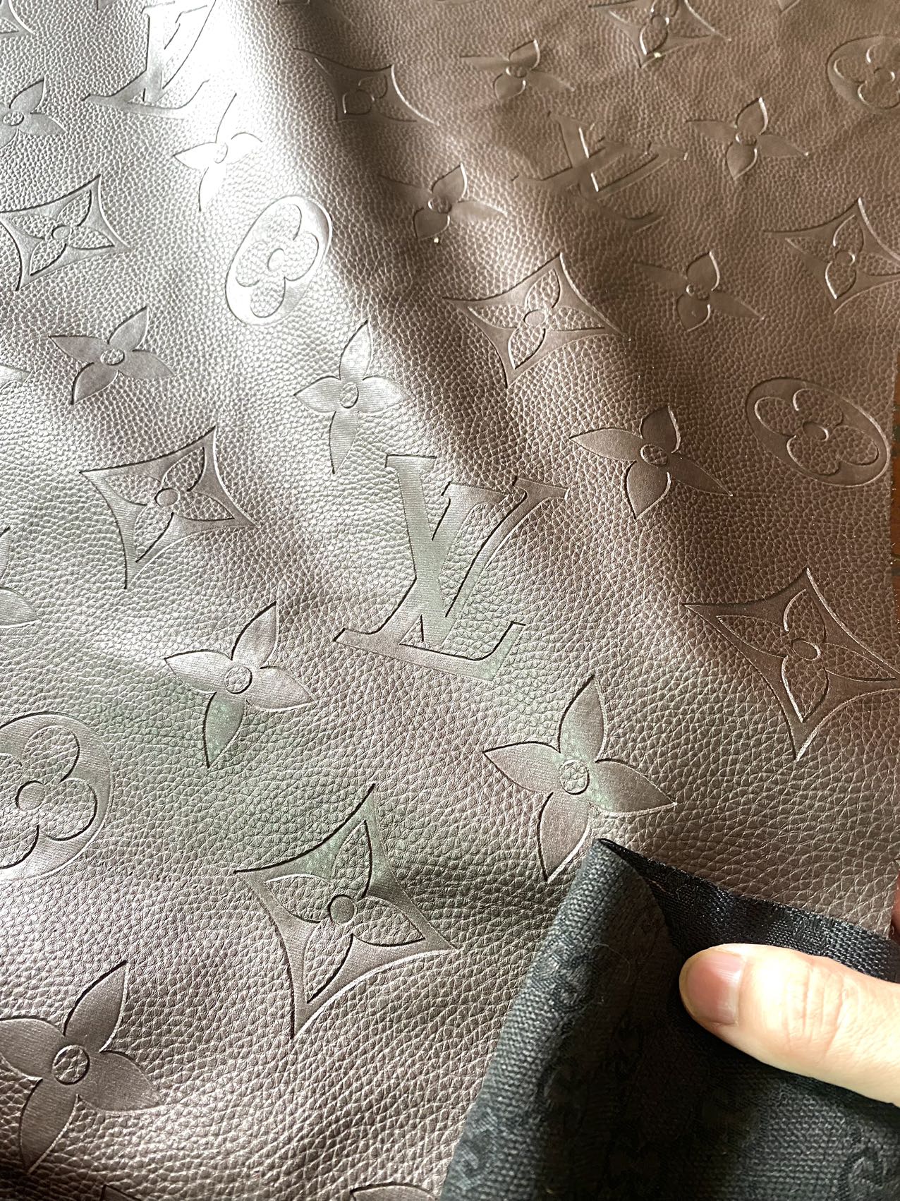 LV Car Leather