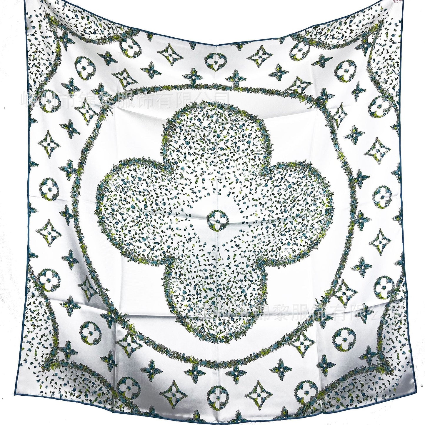 Designer Louis Vuitton Silk Scarf