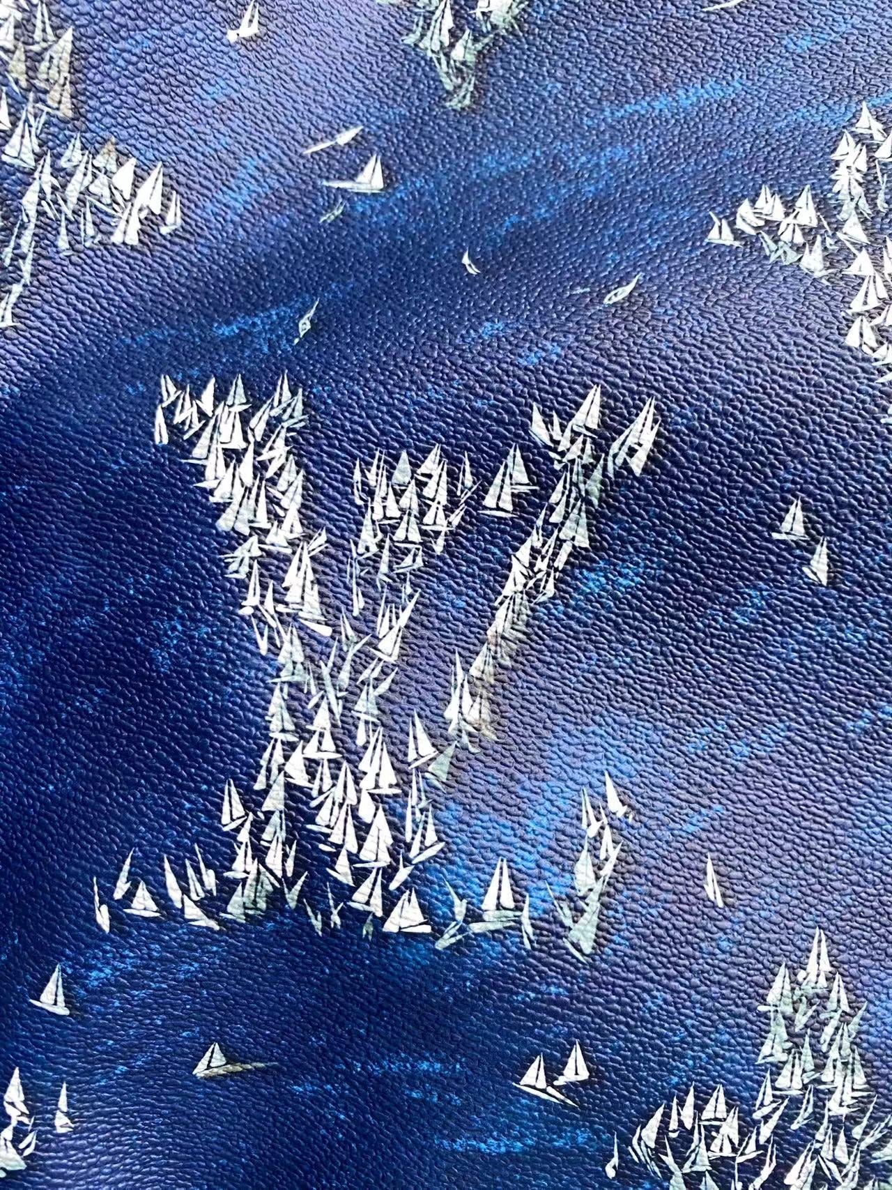 New Louis Vuitton Summer Design Leather Fabric for Car Wrap Sneakers Creation