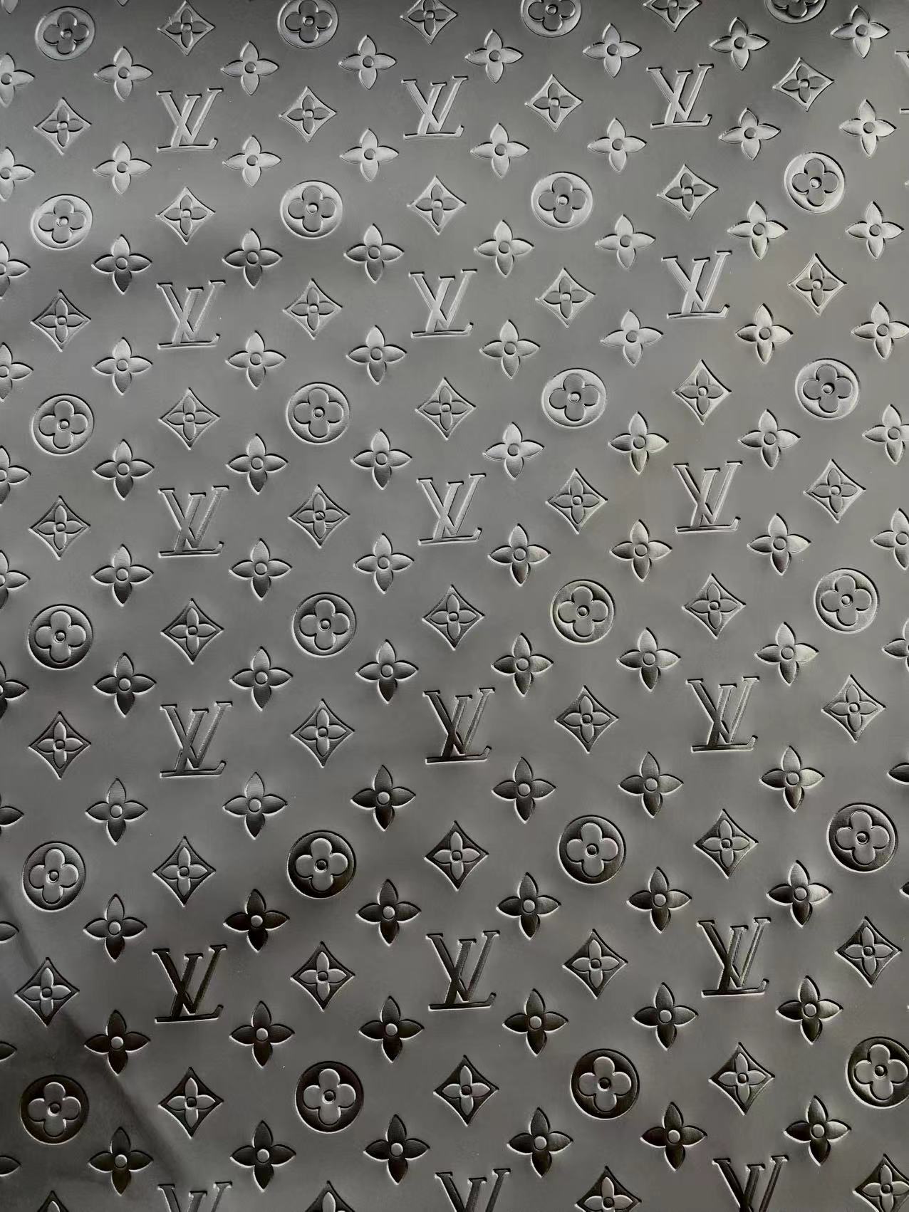 Matte Frosted Louis Vuitton Trainer Shoe Leather For Repair DIY Sewing