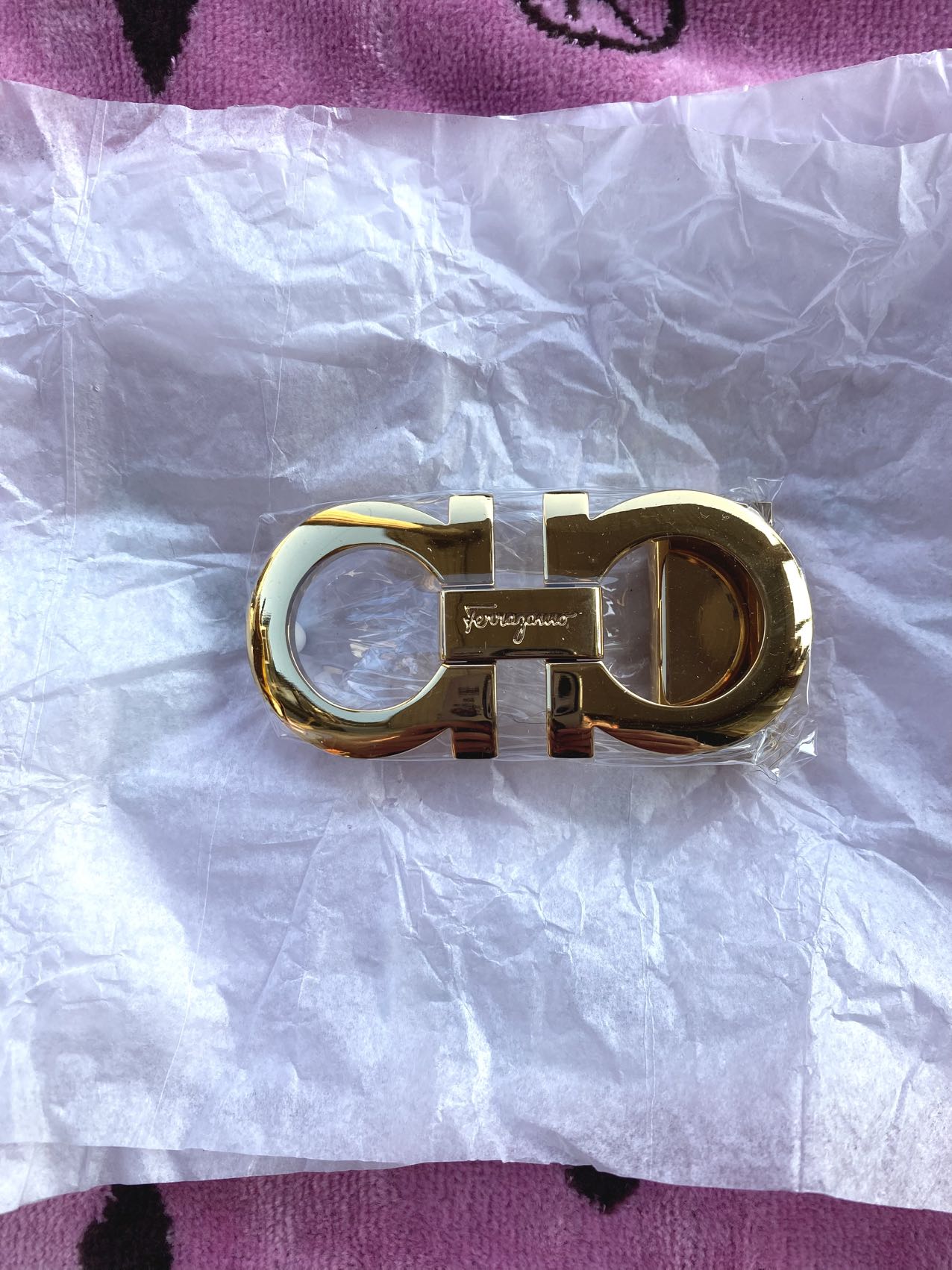 Ferragamo Belt Buckle Handmade Repair Accessory