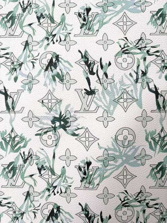 Bamboo Designer LV Leather Sheet for Handmade DIY Crafts Projects - mingfabricstore