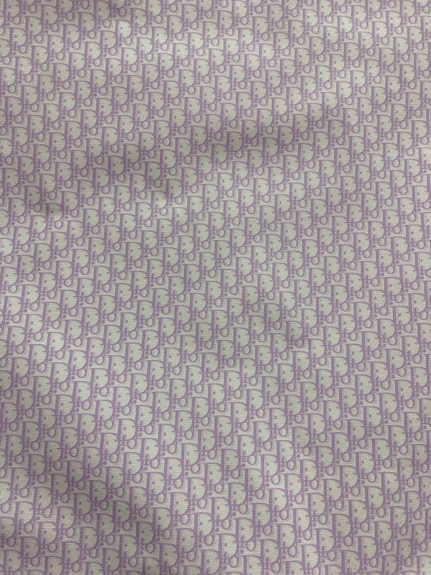 Purple Dior Custom Leather
