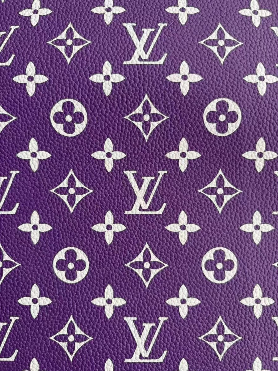 Rich Purple Louis Vuitton DIY Leather Sheet for Sewing Hobbylobby - mingfabricstore