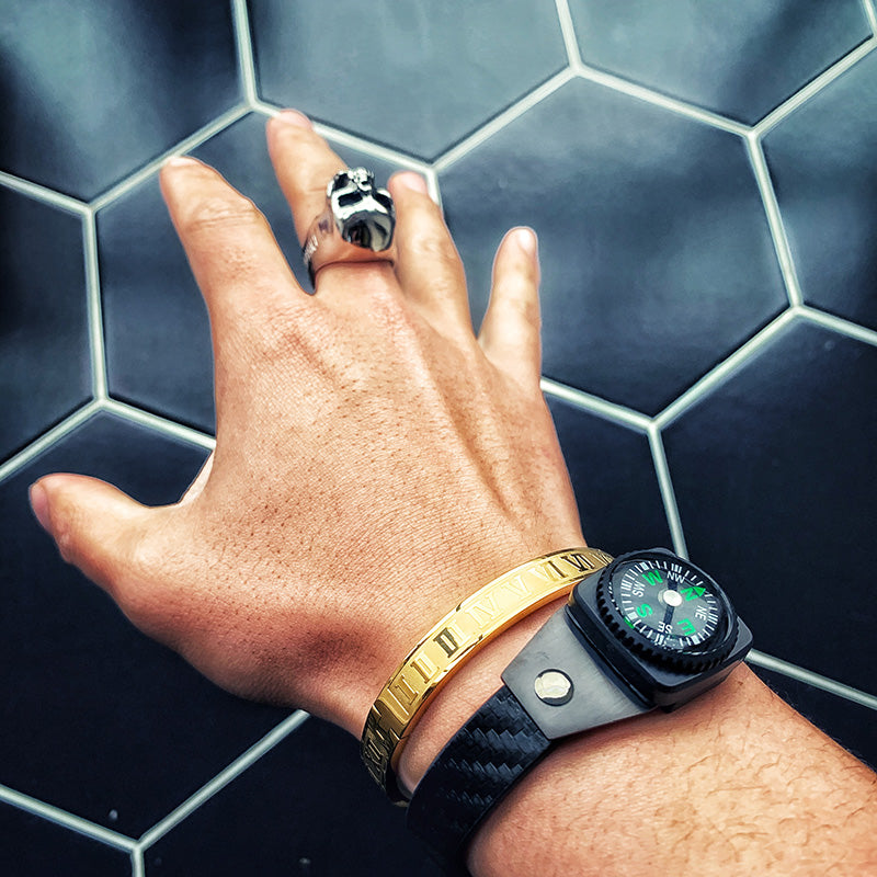 Compass Functional Outdoor Bracelet