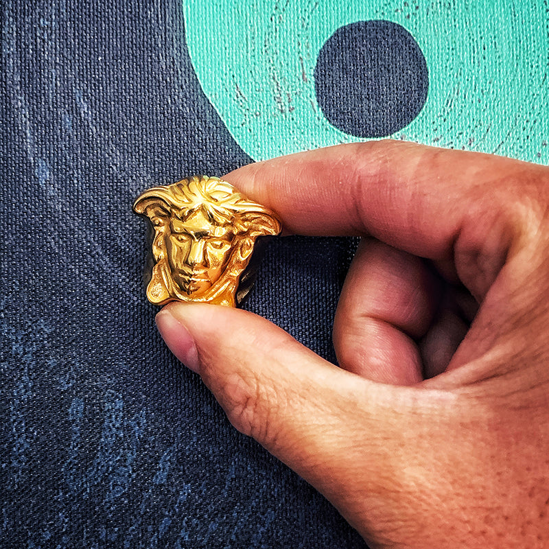 Medusa Gold Ring