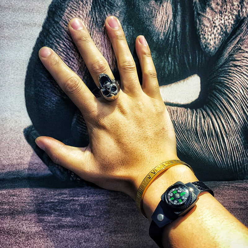 Compass Functional Outdoor Bracelet