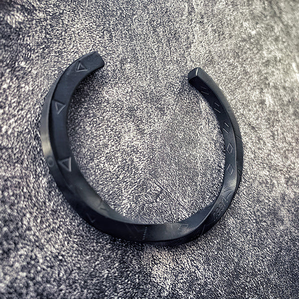 Metal Twist Matte Bangle
