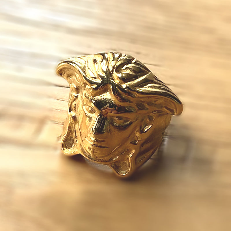 Medusa Gold Ring