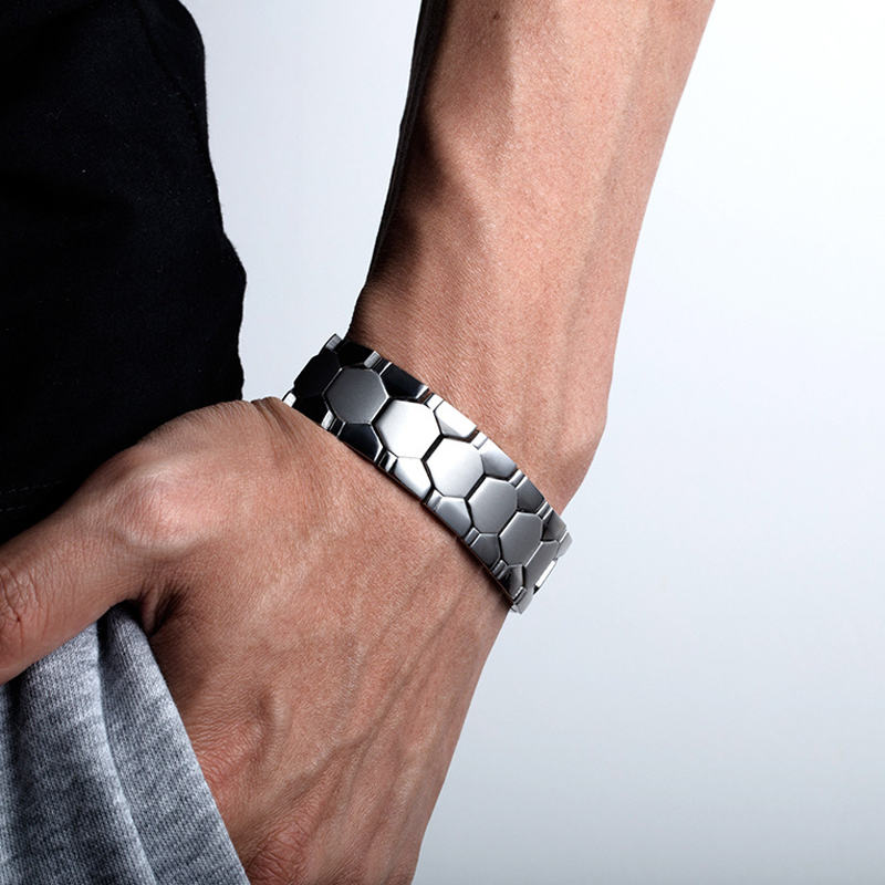Radiation Protection Healthy Magnet Energy Adjustable Bracelet Jewelry