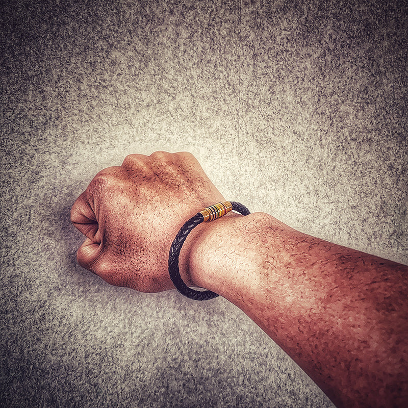 LGBT Leather Bracelet