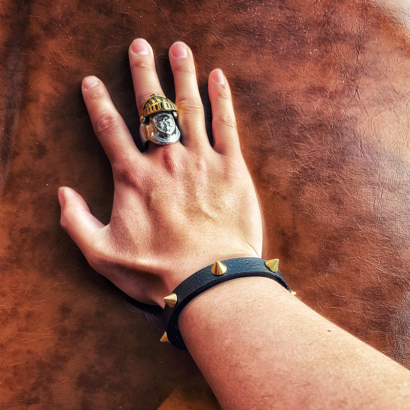 Knight Mask Rotating Ring