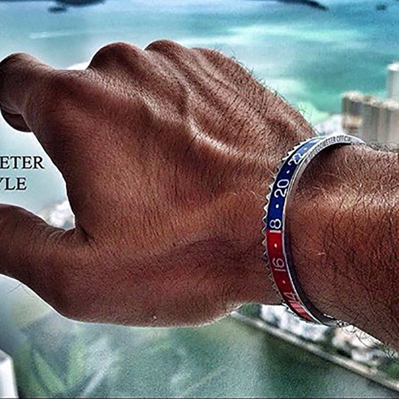 Exquisite Luxury Rolex Cuff Bangle Rolex Bracelet  Inspired Design