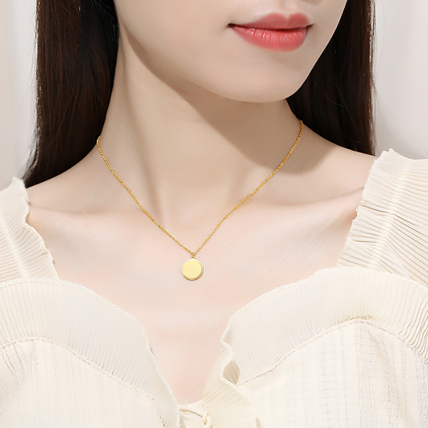 Elegant necklace projection design anniversary gift