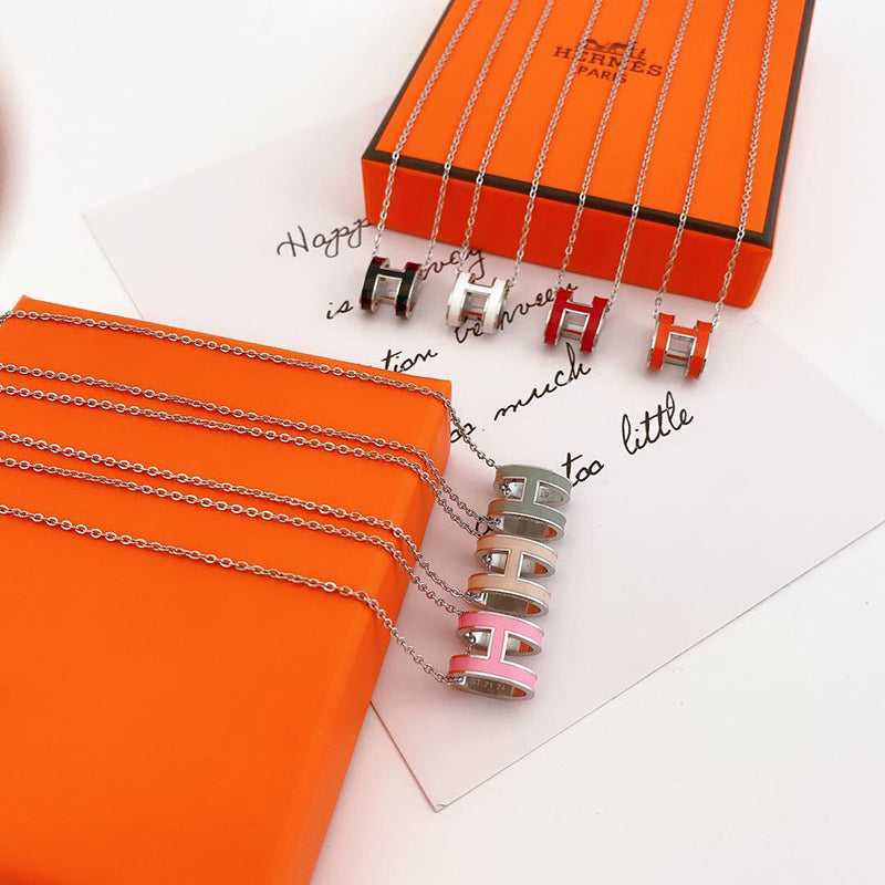 Hermes Colorful  Necklace