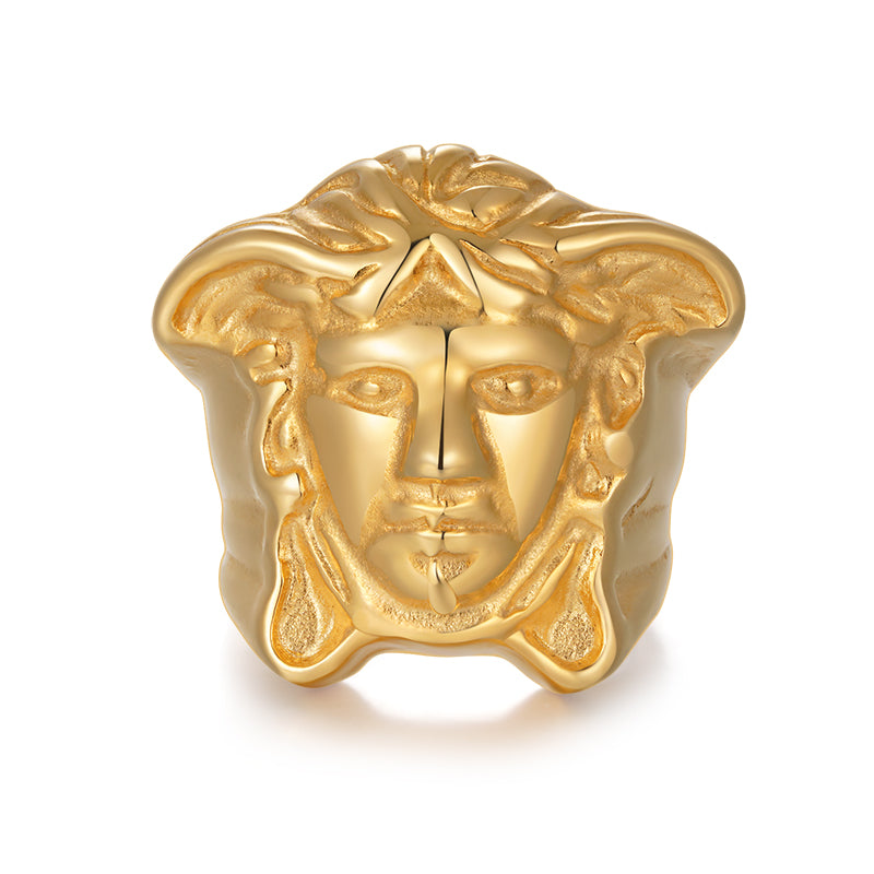 Medusa Gold Ring