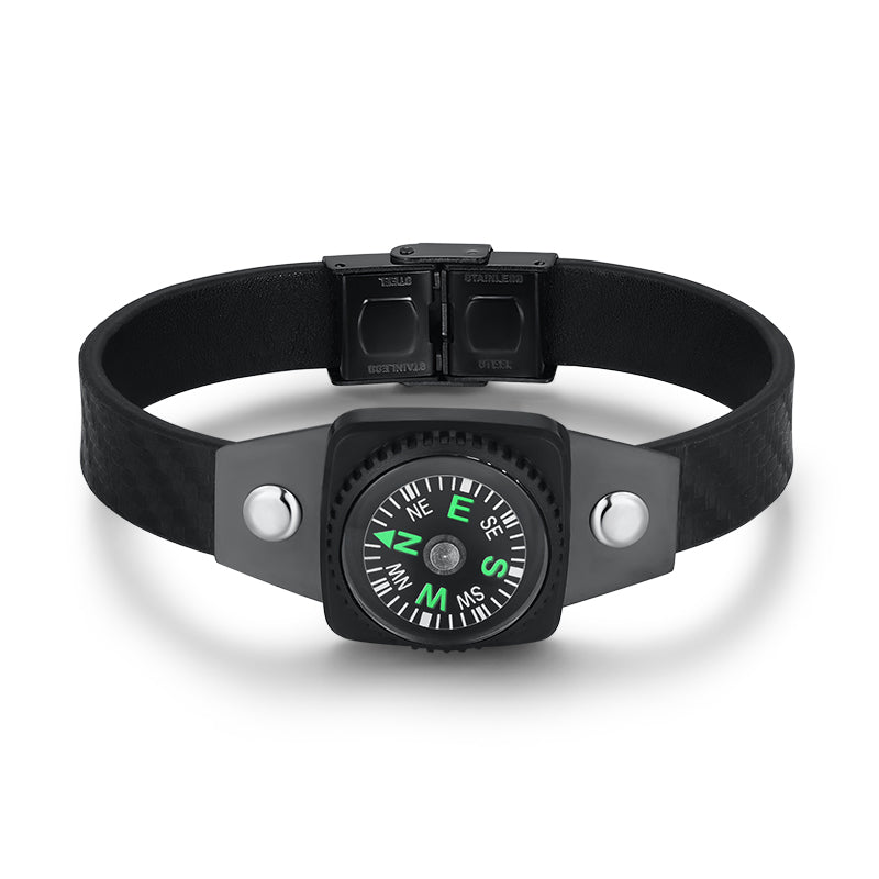 Compass Functional Outdoor Bracelet