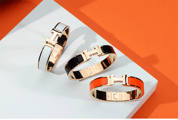 Hermes Bracelet Colorful Inspired Bangle