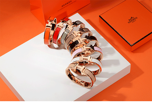 Hermes Bracelet Colorful Inspired Bangle