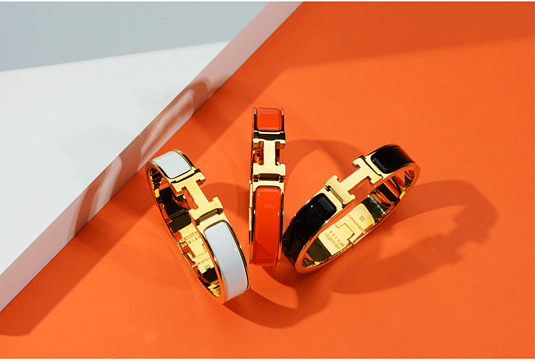 Hermes Bracelet Colorful Inspired Bangle